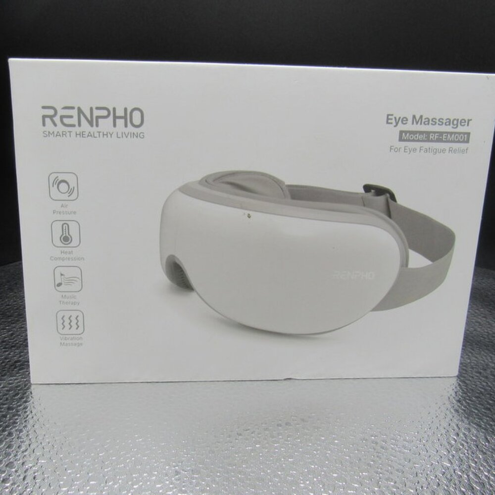 RENPHO Eye Massager.  Black Color. NIB